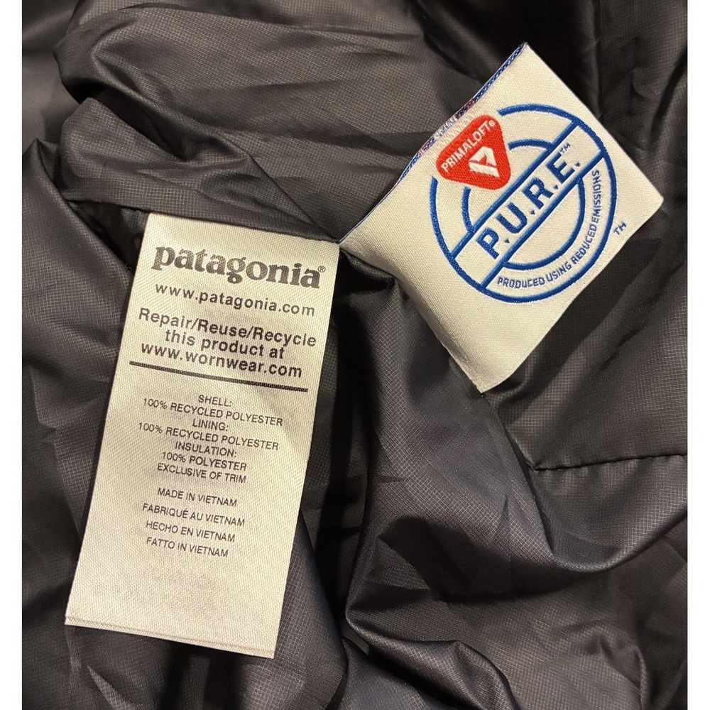 Patagonia Nano Puff Mens Vest Black Puffer Gorpcore Medium 84242 - Picture 7 of 7